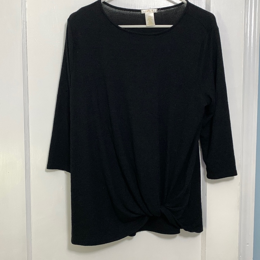 Black long sleeve shirt